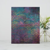 抽象芸術グランジクスクレーブック紙シート (スタンド正面)