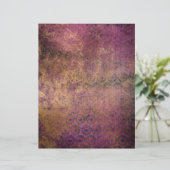 抽象芸術グランジクスクレーブック紙シート (スタンド正面)