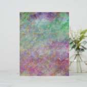 抽象芸術グランジクスクレーブック紙シート (スタンド正面)