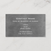 抽象芸術グランジコケ被覆石壁テクスチャ 名刺 (裏面)