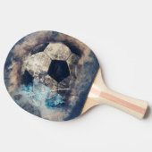 抽象芸術グランジサッカー 卓球ラケット (横)