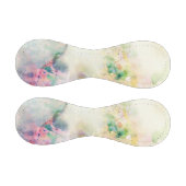 抽象芸術グランジテクスチャ(水色絵を描) 野球ボール (パネル)