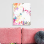 抽象芸術グランジテクスチ絵を描ャ2 キャンバスプリント (インサイチュ (リビング))