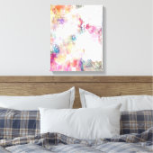 抽象芸術グランジテクスチ絵を描ャ2 キャンバスプリント (インサイチュ (寝室))