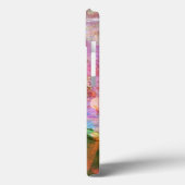 抽象芸術グランジテクスチ絵を描ャ3 Case-Mate iPhoneケース (裏面 / 左)