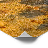 抽象芸術グランジラスティ金属背景概要, ag ポスター (角)