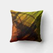 抽象芸術グランジ効果枕 クッション (裏面)