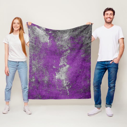 抽象芸術グランジ組織 フリースブランケット (インサイチュ)