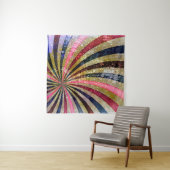 抽象芸術グランジ背景パターン抽象、古いパターン  タペストリー (インサイチュ)