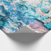 抽象芸術グランジ背景抽象、年齢、古代  ラッピングペーパー (角)