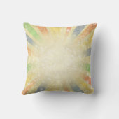 抽象芸術グランジ背景 クッション (裏面)