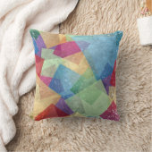 抽象芸術グランジ背景 クッション (ブランケット)