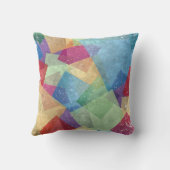 抽象芸術グランジ背景 クッション (裏面)