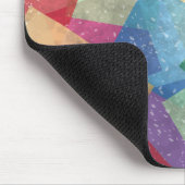 抽象芸術グランジ背景 マウスパッド (コーナー)