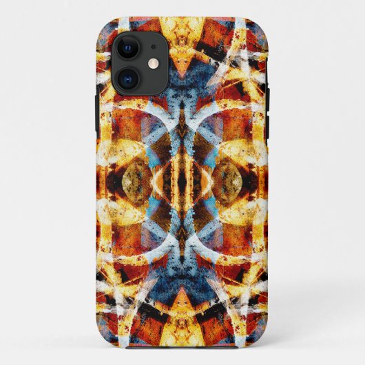 抽象芸術グランジ落書き Case-Mate iPhoneケース (裏面)