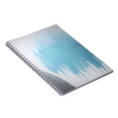 抽象芸術グランジ金属組織 ノートブック (右側)