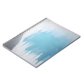 抽象芸術グランジ金属組織 ノートブック (左側)