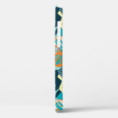 抽象芸術グランジ：粗いシームレスなサーフェス。 Case-Mate iPhoneケース (裏面 / 左)