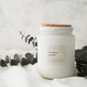 抽象芸術グリッターアイボリー金ゴールド水カラーキャンドル スクエアシール