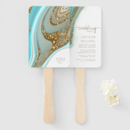 抽象芸術グリッターストラタウェディングパーティーID903 ハンドファン