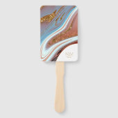 抽象芸術グリッターストラタウェディングパーティーSW ID903 ハンドファン (正面)