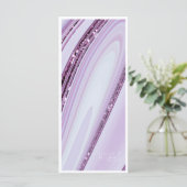 抽象芸術グリッタース結婚トラータのメニュー2薄紫ID903 (スタンド正面)
