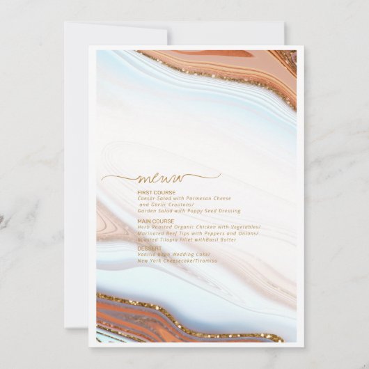 抽象芸術グリッタース結婚トラータのメニューSouthW ID903 (裏面)