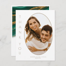 抽象芸術グリッタース結婚トラータ感謝Gr ID903 サンキューカード