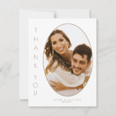 抽象芸術グリッタース結婚トラータ感謝ID903 サンキューカード (正面)