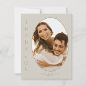 抽象芸術グリッタース結婚トラータ感謝St ID903 サンキューカード (正面)