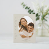 抽象芸術グリッタース結婚トラータ感謝St ID903 サンキューカード (スタンド正面)