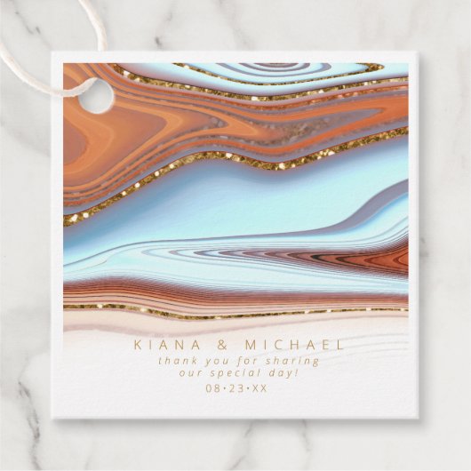 抽象芸術グリッタース結婚トラータ感謝SW ID903 フェイバータグ (正面)