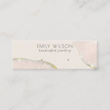 抽象芸術グリッターバラ金ゴールドスタッドイヤリングディスプレイ