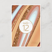 抽象芸術グリッター層テーブル番号SW ID903 招待状 (正面)