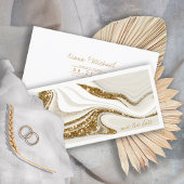 抽象芸術グリッター層結婚のアイボリーID903 セーブザデート