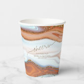 抽象芸術グリッター層結婚の応援SW ID903 紙コップ (裏面)