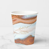 抽象芸術グリッター層結婚の応援SW ID903 紙コップ (正面)