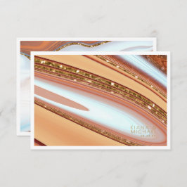 抽象芸術グリッター層詳細Wht SW ID903 エンクロージャーカード