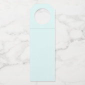 抽象芸術グリッター結婚層のID903 ボトルネックタグ (裏面)