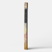 抽象芸術グリッター銀河系パープルピンク宇宙スパークル Case-Mate iPhoneケース (裏面 / 左)