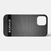 抽象芸術グリッドテクスチャ Case-Mate iPhoneケース (裏面 (横))