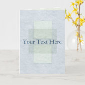 抽象芸術グリーティングカード カード (黄色い花)