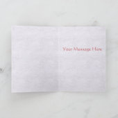 抽象芸術グリーティングカード カード (内部)