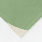 抽象芸術グリーンウェーストライプブモダン春夏 フリースブランケット (角)