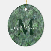 抽象芸術グリーンクォーツ大理石花崗岩 セラミックオーナメント (左)