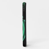 抽象芸術グリーンハートiPhone 5ケース*パーソナライズ* Case-Mate iPhoneケース (裏面/左)