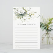 抽象芸術グリーンフローラアドバイスブライダルベビーシャワー (スタンド正面)