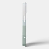 抽象芸術グリーンマウンテンウォーターカラーランドスケープ Case-Mate iPhoneケース (裏面 / 右)