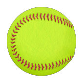 抽象芸術グリーンライム 野球ボール (正面左)