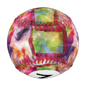 抽象芸術グリーン、赤の壁紙 野球ボール (裏面)